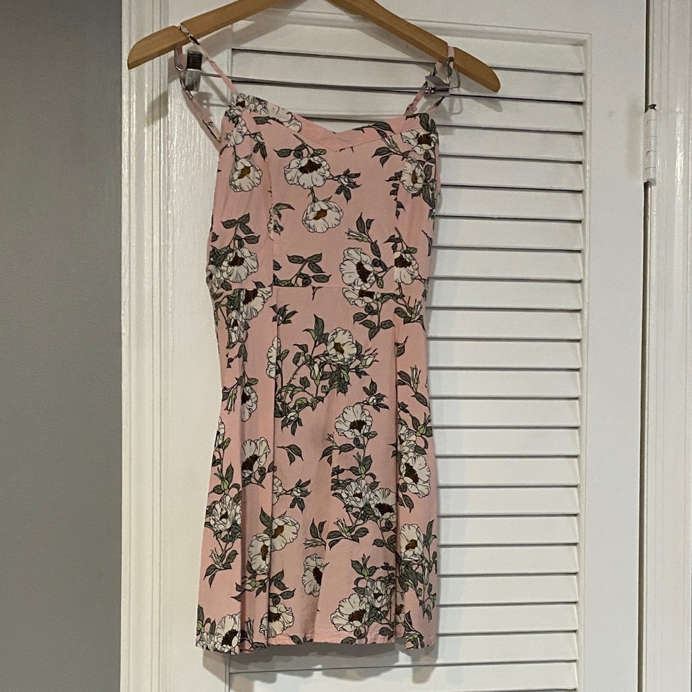 Cotton On Pink Floral Mini Dress